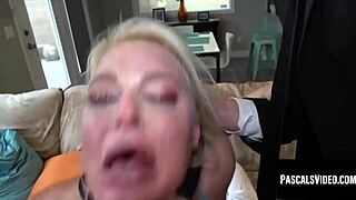 london river gagged n anally wrecked busty blonde milf turned total whore