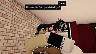Bbc threesome fills me with monster black cocks overwhelming every hole!