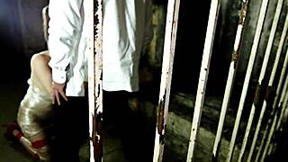 Prisoner whore, ride that monster cock then take facial cumshot?