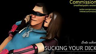 Suck my throbbing dick baby this erotic audio will make you moan!