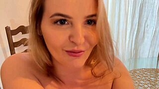 Cute girl in lingerie try-on turns into big boobs big ass porn casting