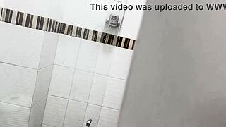 Stepbro, promise not to tell dad if you spank and fuck my shower ass?