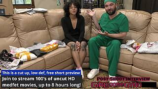 Tampa University Entrance Physical with Nicole Luva's Feet and Latex!