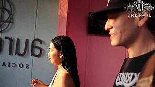 Fuck this hot receptionist raw no condom