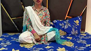 flirty bhabhi begs devar fuck her pregnant real orgasm hindi moans!