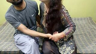 colombian maid bent over for monster cock pounding