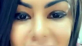 Queen Bee Brunette Records Tanned Curves in Sexy Lingerie Videos