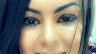 Queen Bee Brunette Records Tanned Curves in Sexy Lingerie Videos