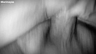 dominican bbw took evry drop of my hot cum all over her fat belly