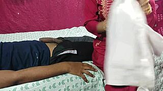 heart pounding as indian doctor rides patient cock deep