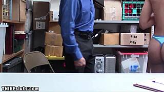 leashed black teen aria faye pounded by officer!!