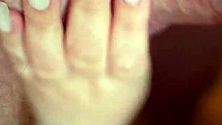 Curvy big ass girl deepthroats cock then rides rough for juicy creampie closeup pov