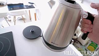 stepfather rips clothes surprises tight pussy from behind doggystyle hurts so good