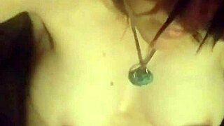 insatiable punk babe double stuffs her tight pussy & ass with dildo + vibrator 😈🔥