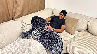 stepmom tricks stepson into pounding her tight wet pussy doggystyle