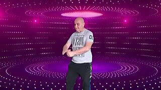 agarabas and olpr tease shaved pussy big ass natural tits in hot outdoor striptease preview