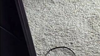 Black model teases feet in new pleaser heels striptease trailer