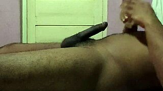 hot solo guy strokes huge load in underwear