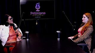 gostosa ruiva natasha fiore pelada mostrando peitos enormes apos entrevista