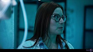 i can't believe her lesbian frankenstein monster rips clothes and eats my parasited pussy