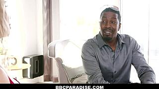 Mylf Cheats Hard with Muscular Black Stud's Huge Chocolate Cock Doggystyle Tittyfuck!