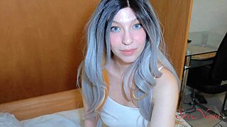 curvy blonde stepmom begs to take my virginity doggystyle creampie on 18th birthday