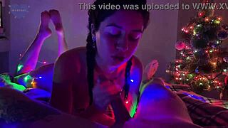 Girlfriend Chokes on Homemade Deepthroat Face Fuck from Friend
