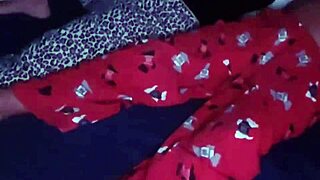 blonde latina prostitute masturbates then sucks cock during bent over creampie