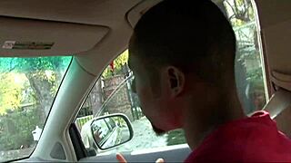 claudia valentine's shaved milf pussy hunted in interracial cougar chase