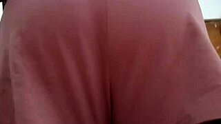 Chubby Wife Flaunts Her Huge FAT Ass in Panties Voyeur Style