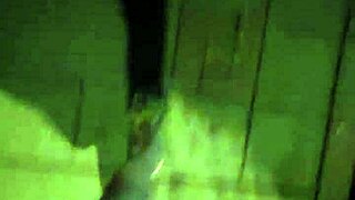 shemale ting xuan teases with butt plug on public walk then strokes