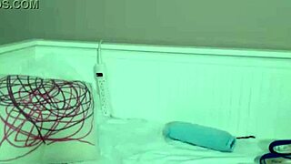 Busty Oriental Maxine X Pounds Pussy with Dildo