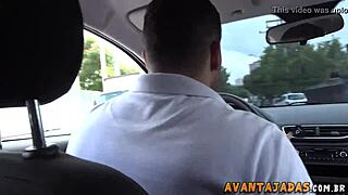 brazilian shemale travesti fucks street-picked man with monster cock creampie