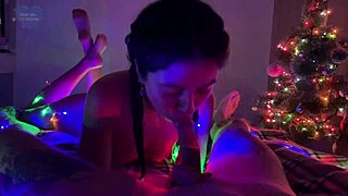 Girlfriend Chokes on Homemade Deepthroat Face Fuck from Friend