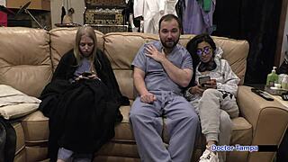 dr tampa owns jasmine rose corporate slave bent over doggystyle in hospital