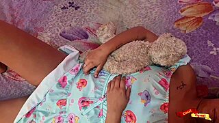 skinny thai teen babysitter cosplay slut begs but padrasto rams her tight anal anyway
