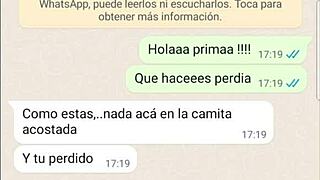 latina hopped on horny web chat. she lost control in steamy frenzy