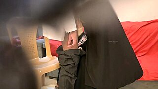 Lucky Doctor's Hijab Patient Delivers Secret Hospital Blowjob Surprise