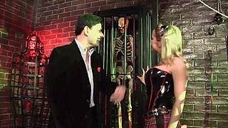 Shop turns into spit roast fest for lingerie teens