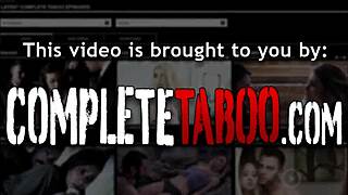 Milf and teen share my cock in taboo threesome fuck