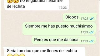 latina hopped on horny web chat. she lost control in steamy frenzy