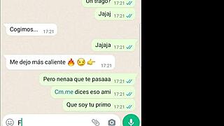 latina hopped on horny web chat. she lost control in steamy frenzy