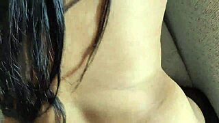 Unfaithful Wife Bares Asshole for Neighbor's Cock Without Underwear Creampie