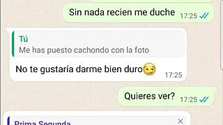 latina hopped on horny web chat. she lost control in steamy frenzy