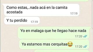 latina hopped on horny web chat. she lost control in steamy frenzy