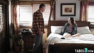 Petite Jane Wilde Begs Stepdad to Feed Her Hungry Pussy