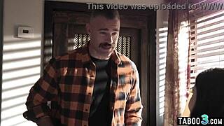 Petite Jane Wilde Begs Stepdad to Feed Her Hungry Pussy