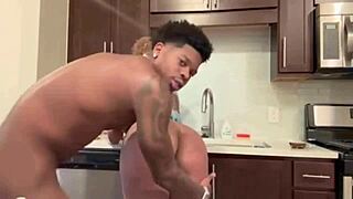 yo wanna see this 18yo bent over fucked in kitchen?