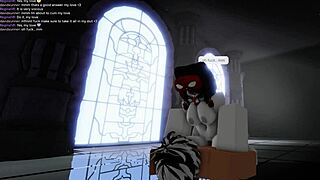 Spider-Girl Tangled in Daddy's Sticky Surprise Web