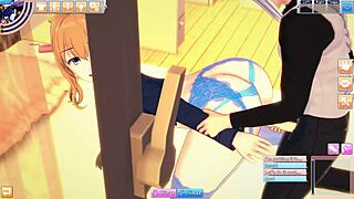 curvy hentai milf lisa calls guy for apartment fuck